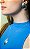 CONJUNTO COLAR E BRINCO OVAL RISCADO BANHADO EM PRATA - Imagem 2