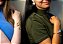CONJUNTO BRACELETE E BRINCOS COPO DE LEITE BANHADO EM PRATA - Imagem 3