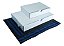 Kit Mini Envios Papelão Branco e Envelopes Reciclados 10 Caixas 16x11x3  + 10 Cx 24x16x4 + 10 Env. 19x25 + 10 Env. 30x20 - Imagem 1