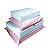 Kit Mini Envios Papelão Branco e Envelopes Rosa Claro - 10 Cx. 16x11x3 + 10 Cx. 24x16x4 + 10 Env. 19x25 + 10 Env. 30x20 - Imagem 1