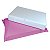 Kit 10 Caixas de Papelão Branco 24x16x4 + 10 Envelopes de Segurança Rosa Lilás 30x20 - Imagem 1