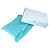 Kit 10 Caixas de Papelão Branco 16x11x3 + 10 Envelopes de Segurança Verde Azulado 19x25 - Imagem 1
