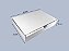 Kit 100 Caixas de Papelão Branco 16x11x3 + 100 Envelopes de Segurança Rosa Lilás 19x25 - Imagem 5