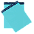 Envelope de Segurança 32x40 Colorido (Verde Azulado) - Imagem 2