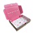 Caixa de Papelão com Papel Cartão - 16x11x3 - Rosa Espero que você ame - Imagem 3