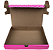 Caixa de Papelão com Papel Cartão - 24x16x4 - Contém amor e outras coisas legais - Pink - Imagem 3