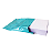 Kit 50 Caixas de Papelão 23x17x6 + 50 Envelopes 26x36 Verde Azulado - Imagem 4