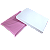 Kit 100 Caixas de Papelão Branco Tamanho A4 + 100 Envelopes de Segurança Rosa Lilás 26x36 - Imagem 1