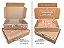 Caixa de Papelão Kraft com Branco - 16x11x3 - Embrulhado com Amor (Externa) - Imagem 18