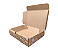 Caixa de Papelão Kraft com Branco - 16x11x3 - Embrulhado com Amor (Externa) - Imagem 7