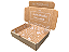 Caixa de Papelão Kraft com Branco - 16x11x3 - Embrulhado com Amor (Interna) - Imagem 4