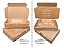 Caixa de Papelão Kraft com Branco - 16x11x3 - Flores - Gratidão (Externa) - Imagem 16