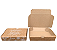 Caixa de Papelão Kraft com Branco - 16x11x3 - Flores - Gratidão (Externa) - Imagem 4