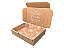 Caixa de Papelão Kraft com Branco - 16x11x3 - Flores - Gratidão (Interna) - Imagem 4