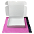 Kit 10 Caixas de Papelão 26x19x6 + 10 Envelopes de Segurança 32x40 (Rosa Lilás) - Imagem 1