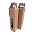 Caixa para Garrafa de Vinho com Visor - 8x8x32,5 - Imagem 5