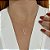 Colar Geométrico V em Prata 925 – Estilo Minimalista e Autêntico - Imagem 1