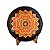 Mandala colorida decorativa em cerâmica. - Imagem 1