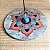 Incensário em cerâmica mandala - Imagem 2