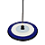 Incensário em cerâmica Olho Grego - Imagem 1