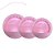 Nicho com Led e Base Redondo Rosa - Imagem 1