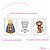 Kit Quadrinhos Oração Nossa Senhora infantil - Imagem 3