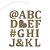 Letras MDF para Decoração Kit - Imagem 1