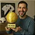 Troféu Bola De Ouro Personalizada Com Nome - Imagem 4