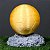 Troféu Bola De Ouro Personalizada Com Nome - Imagem 6