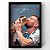 Quadro Messi "Beijo Na Taça" + Autógrafo Digital - Imagem 2