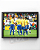 Quadro Brasil Kaká & Ronaldo & Adriano & Ronaldinho - Imagem 1
