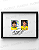 Quadro Figurinhas Das Lendas MOLDURA + VIDRO (18x24cm) - Imagem 6