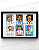Quadro Figurinhas Das Lendas MOLDURA + VIDRO (18x24cm) - Imagem 2