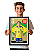 Quadro (SUA FOTO) Jogador Estilo Figurinha EXTRA STICKER - Imagem 1