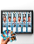 Quadro Messi + Figurinhas PARA COLAR Linha do Tempo das Copas - Imagem 1