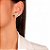 Brinco Ear cuff Cristais Verde - Imagem 1