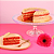 Fatia De Bolo Red Velvet Com Crème brûlée - 120g - Imagem 1