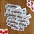 Kit 500 Etiquetas Personalizadas 1x3 cm (Cetim ou Gorgurão) - Imagem 1