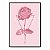 Quadro Rosa Rose - Imagem 2