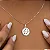 ColarPrata925 com medalha mãe e corações vazado - Imagem 4