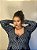 Body Plus Size Azul Paola - Imagem 1