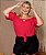 Conjunto Short e Blusa Ciganinha Pink - Imagem 1