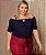 Conjunto Short e Blusa Ciganinha Vinho - Imagem 1