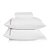 Jogo de Cama Karsten 180 F Liam Branco com Filete Rosa King - Imagem 1