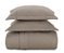 Colcha/ Cobre Leito Karsten 180 Fios Liss Taupe Casal - Imagem 1