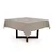 Toalha de Mesa Karsten Quadrada 2,20mX 2,20m Sienna Camurça - Imagem 1
