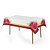 Toalha de Mesa Retangular Poinsétias Natal1,40x2,10m-Karsten - Imagem 1
