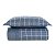 Colcha/Cobre Leito Solteiro 150 Fios Percal Grid- Karsten - Imagem 2
