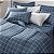 Jogo de Cama Solteiro Karsten 150 Fios Percal Grid - Imagem 2