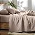 Jogo de Cama Queen Karsten 160 Fios Percal Robin Bege - Imagem 2